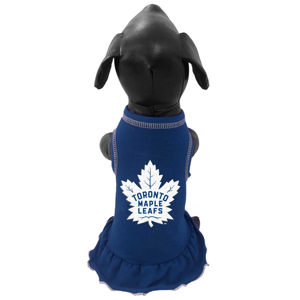 Maple leafs dog store sweater